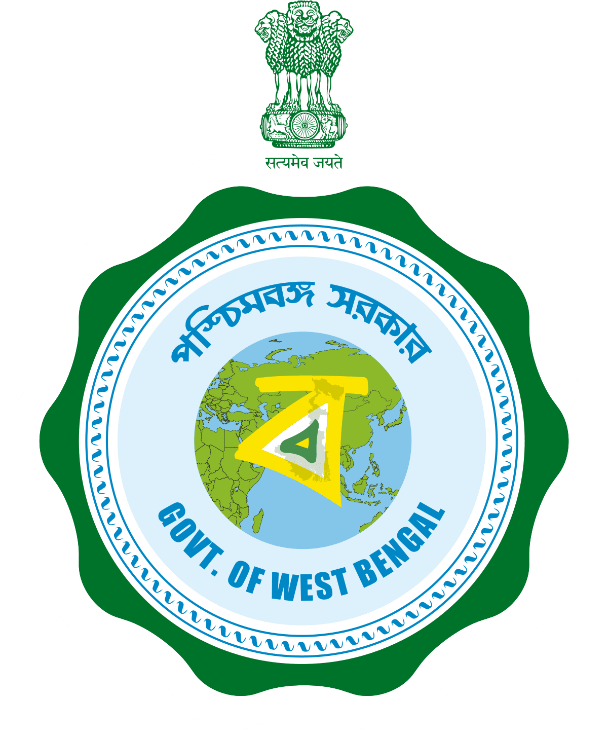 Bikash Bhavan, Govt. of West Bengal logo